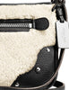Coach Small Rhyder Pochette in Shearling