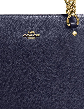 Coach Sophia Small Tote in Pebble Leather