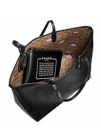 Coach Pac-Man Signature Reversible City Tote