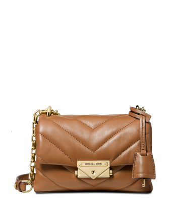 Michael Michael Kors Cece Chevron Quilted Leather Mini Chain Crossbody