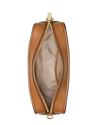 Michael Michael Kors Chain Embossed Leather Camera Bag