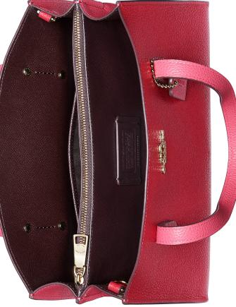 Coach Colorblocked Charlie 28 Carryall in Pebble Leather Brixton