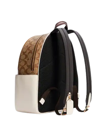 Coach Court Backpack In Signature Canvas