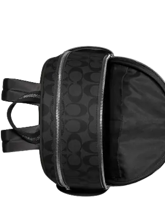 Coach Court Backpack In Signature Canvas