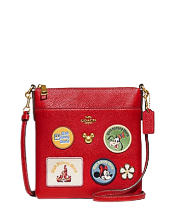 Minnie mouse kitt 2025 messenger crossbody with motif