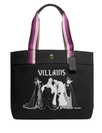 Coach Disney Villains Motif Tote