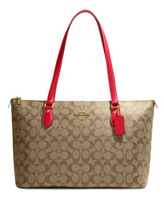 Coach Gallery Tote in Signature Canvas