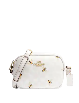 Kate Spade Bee Printed Mini Camera Crossbody Bag