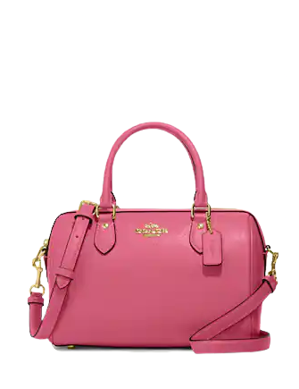 Coach rowan satchel pink Clearance