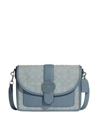 Coach Lonnie Crossbody In Signature Jacquard