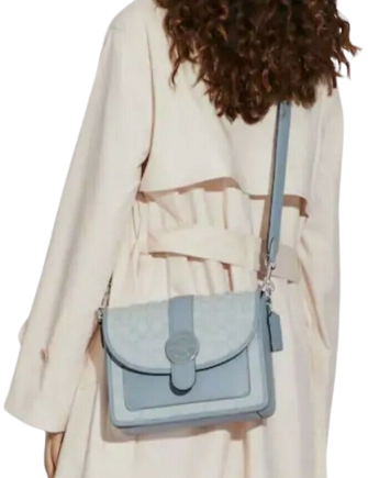 Coach Lonnie Crossbody In Signature Jacquard