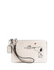 Coach Peanuts Snoopy Kiss L-Zip Wristlet