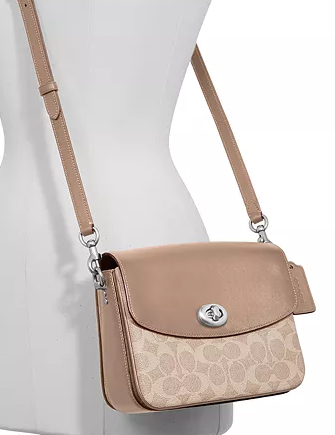 Coach Coated Canvas Signature Cassie Crossbody