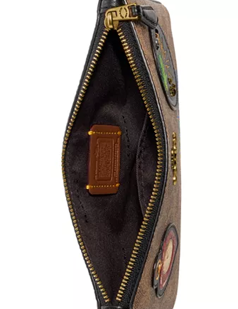 Coach wizard of oz top wristlet