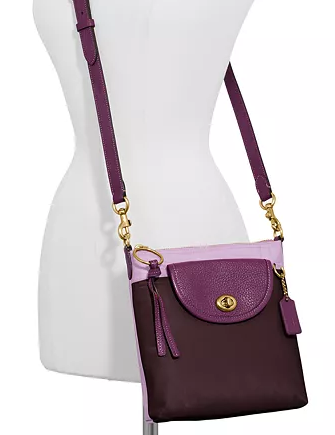 Cargo crossbody with outlet vintage rose print interior