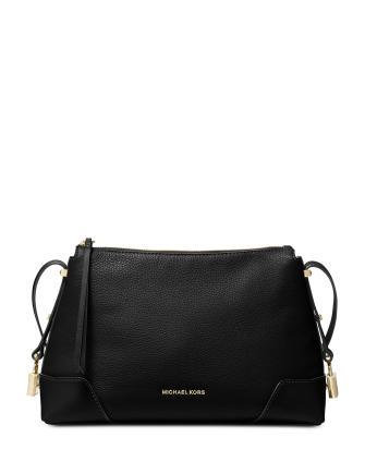 Michael Michael Kors Crosby Pebble Leather Messenger Shoulder Bag