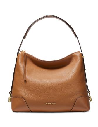 Michael Michael Kors Crosby Pebble Leather Shoulder Bag Brixton Baker