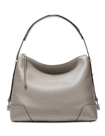 Michael Michael Kors Crosby Pebble Leather Shoulder Bag Brixton
