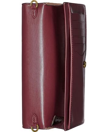 Coach slim phone top crossbody in smooth leather