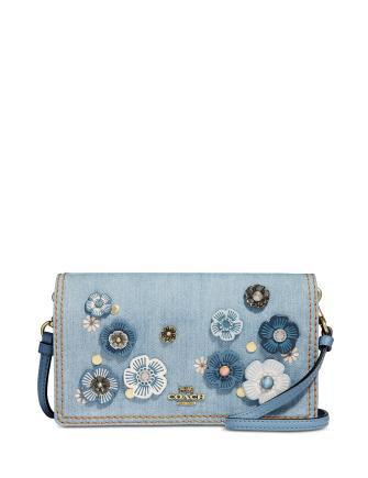 Coach tea rose wristlet top