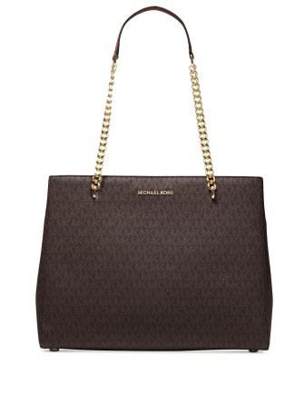 Michael michael kors clearance ellis signature shoulder tote