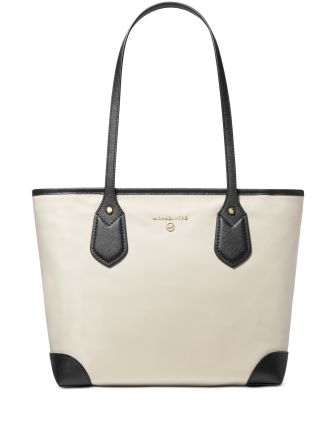 Michael michael kors eva sales nylon top zip tote