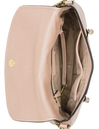 Michael Michael Kors Evie Pebble Leather Shoulder Bag