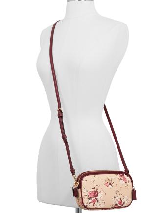 Coach floral sadie crossbody cheap