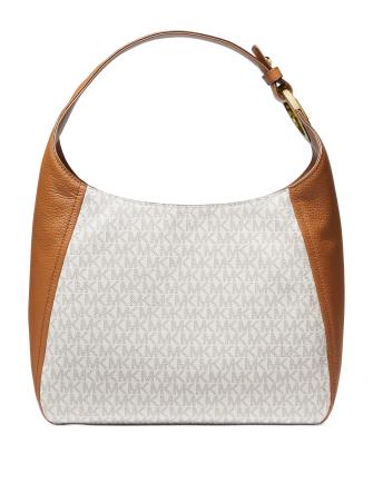 Michael Michael Kors Fulton Large Leather Signature Hobo