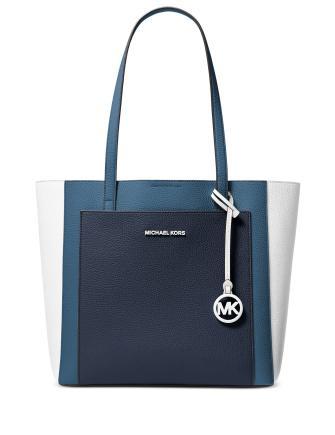 Michael Michael Kors Gemma Colorblocked Tote Brixton Baker