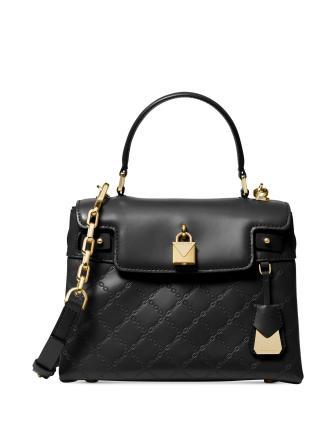 Michael michael kors chain embossed leather camera bag online