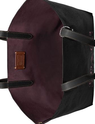 Coach Highline Crossgrain Leather Tote Brixton Baker