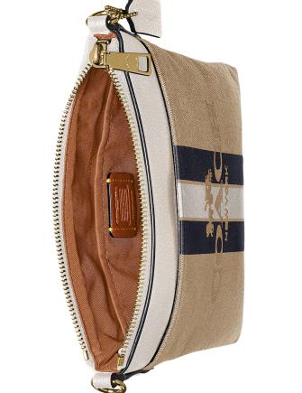 Coach Horse And Carriage Jacquard Kitt Crossbody Brixton Baker