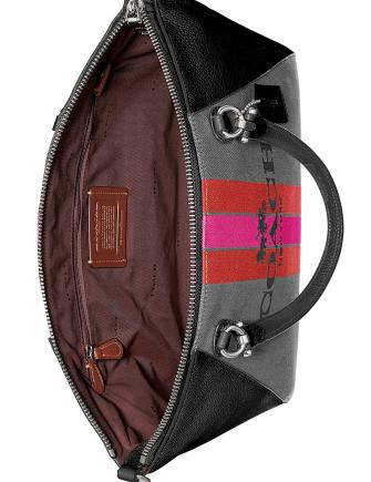 Coach prairie store oxblood