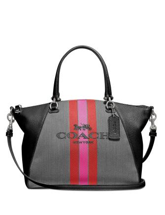 Coach Horse And Carriage Jacquard Prairie Satchel Brixton Baker