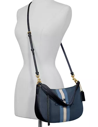 Coach Horse And Carriage Jacquard Sutton Crossbody
