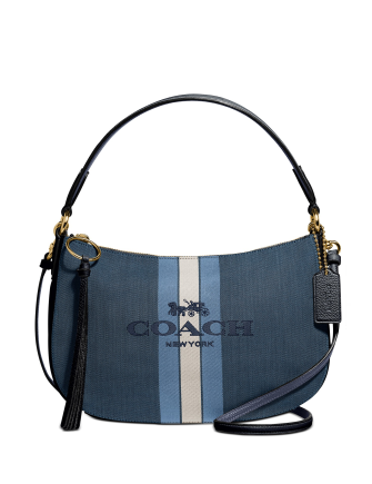 Coach Horse And Carriage Jacquard Sutton Crossbody Brixton Baker