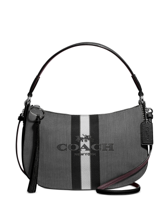 Coach Horse And Carriage Jacquard Sutton Crossbody