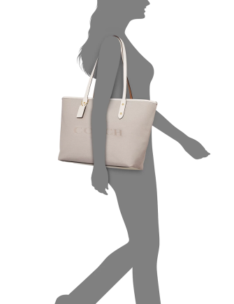 Coach Horse & Carriage Jacquard City Tote