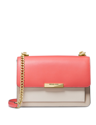 Michael kors jade large gusset shoulder sale