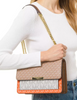 Michael Michael Kors Jade Signature Gusset Shoulder Bag
