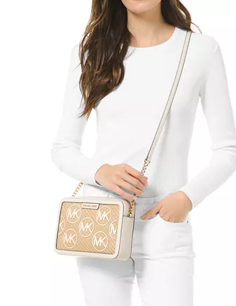 Michael Michael Kors Jet Set East West Logo Crossbody