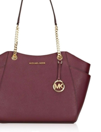 Michael Kors Michael Jet Set Travel Large Chain Shoulder Tote