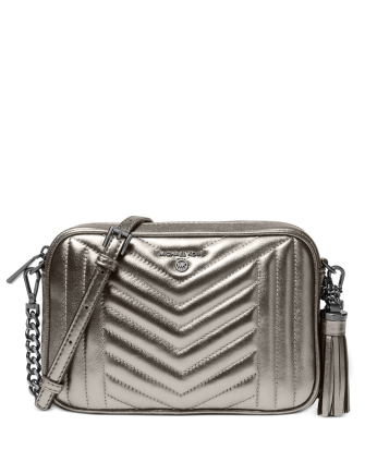 Michael Kors Jet Set Medium Quilted Leather Camera Bag