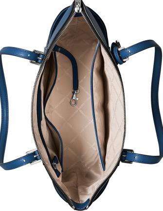 Michael michael kors jet set large crossgrain leather tote on sale