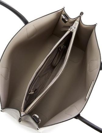 Michael Kors Mercer Large Black Pebbled Leather Convertible Tote Shoulder  Bag 