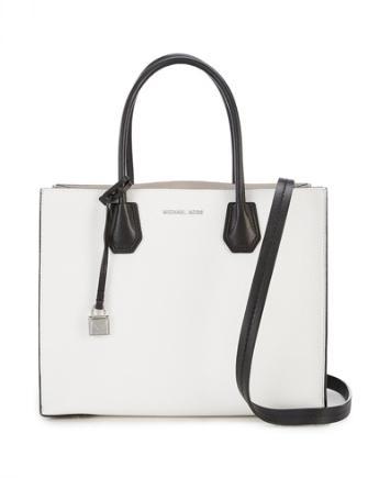 Michael kors black and white bag shop