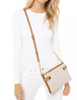 Michael Michael Kors Karla Leather East West Crossbody