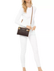Michael Michael Kors Karla Leather East West Crossbody