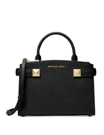 Michael Kors Karla Small East West Leather Satchel